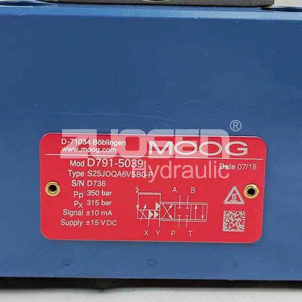 MOOG D791-5039 Hydraulic Valve – Hydraulic Pump Zuosen
